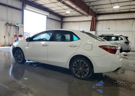 2015 Toyota Corolla L z USA, uszkodzony, nr VIN 2T1BURHE6FC438196